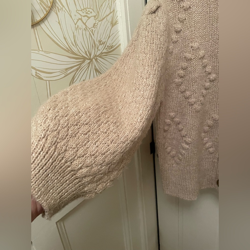 Who What Wear Lantern Sleeve Cardigan XL - Picture 3 of 4